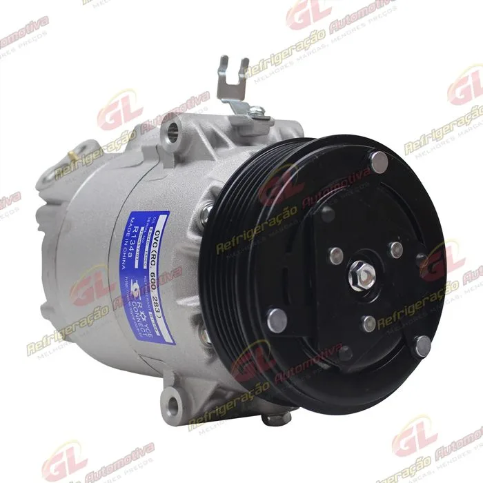 Compressor Volkswagen Fox/ Cross Fox/ Space Fox/ Polo 2004> - 12 Volts Polia 6pk 110mm — foto 4
