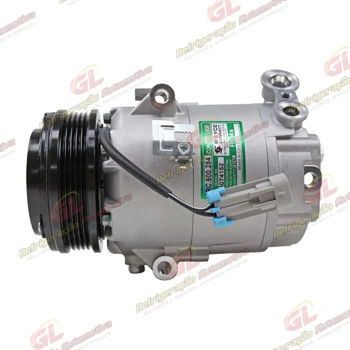Compressor CVC 125cc Chevrolet Corsa/ Meriva/ Montana/ Fiat Stilo/ Idea/ Palio/ Punto 1.8 2002> - 12 Volts Polia 5pk 105mm