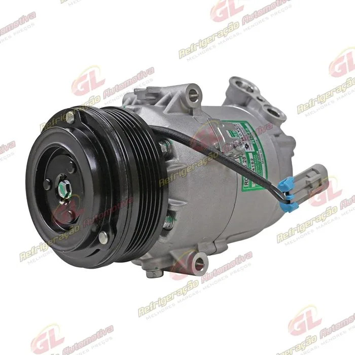 Compressor CVC 125cc Chevrolet Corsa/ Meriva/ Montana/ Fiat Stilo/ Idea/ Palio/ Punto 1.8 2002> - 12 Volts Polia 5pk 105mm — foto 2