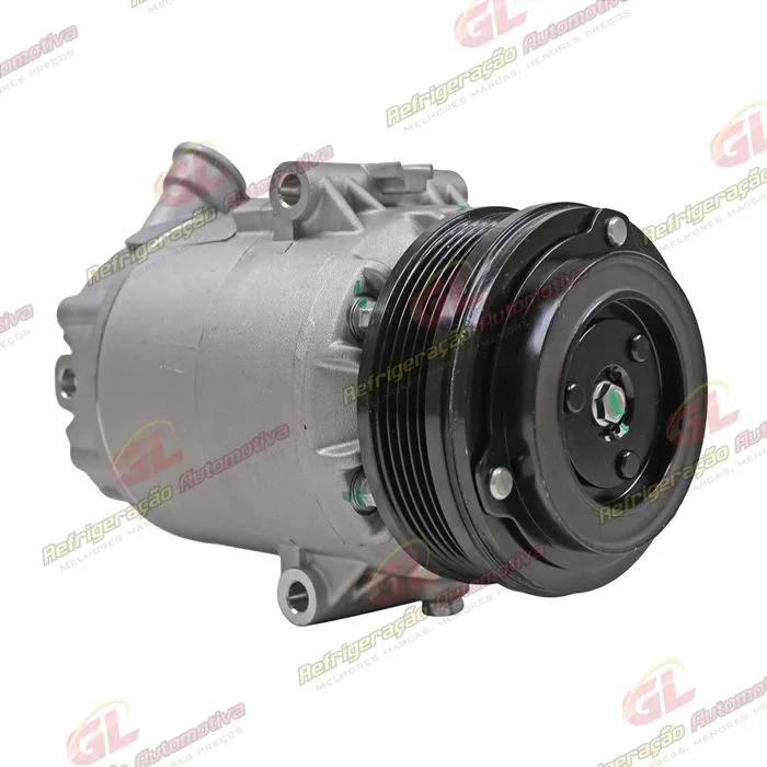 Compressor CVC 125cc Chevrolet Corsa/ Meriva/ Montana/ Fiat Stilo/ Idea/ Palio/ Punto 1.8 2002> - 12 Volts Polia 5pk 105mm — foto 3