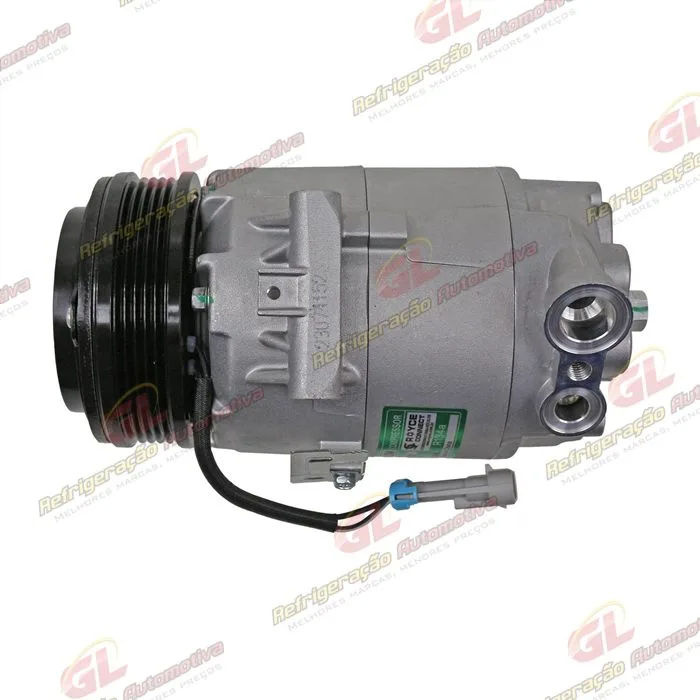 Compressor CVC 125cc Chevrolet Corsa/ Meriva/ Montana/ Fiat Stilo/ Idea/ Palio/ Punto 1.8 2002> - 12 Volts Polia 5pk 105mm — foto 5