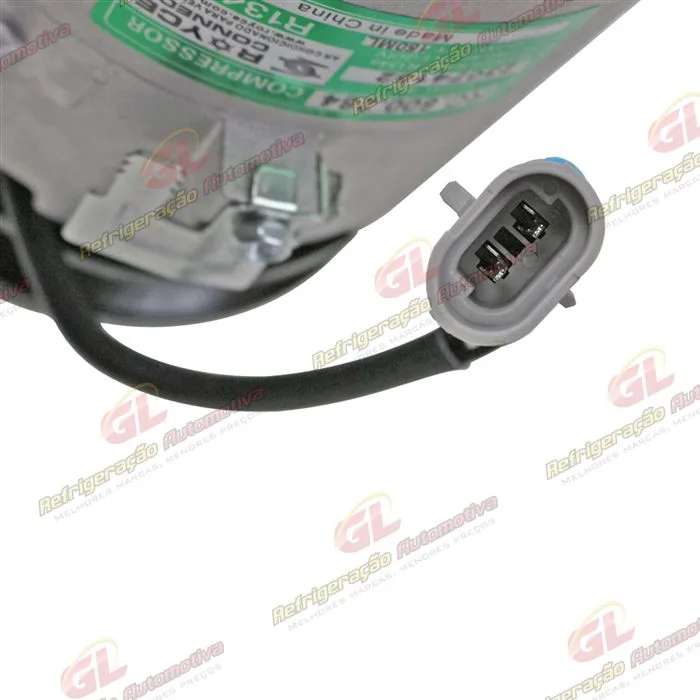 Compressor CVC 125cc Chevrolet Corsa/ Meriva/ Montana/ Fiat Stilo/ Idea/ Palio/ Punto 1.8 2002> - 12 Volts Polia 5pk 105mm — foto 7
