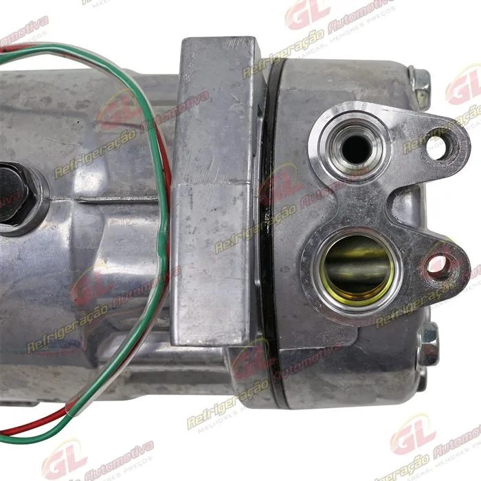 Compressor Modelo AA7H15AA 8275/ 8295 Caminhão Scania 2013> Série 5 PGR Magnético 2 Fios - 24 Volts Polia 10pk 120mm OEM: 1888032/ 1531196/ 0573125 — foto 7