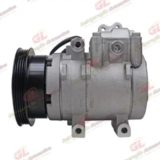 Compressor Modelo Halla HS15 Hyundai Tucson 2.0 - 12 Volts Polia 4pk 124mm