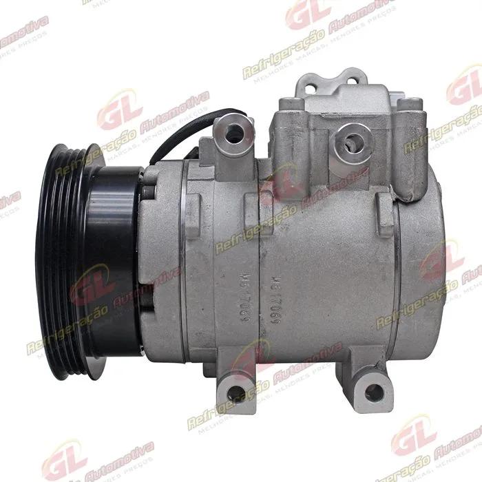 Compressor Modelo Halla HS15 Hyundai Tucson 2.0 - 12 Volts Polia 4pk 124mm