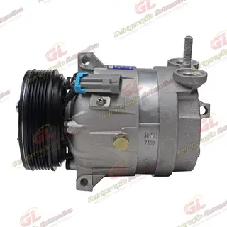 Compressor Harrison V5 Chevrolet Vectra 1997 Até 2002 R134a - 12 Volts Polia 6pk 120mm OEM: 1135324
