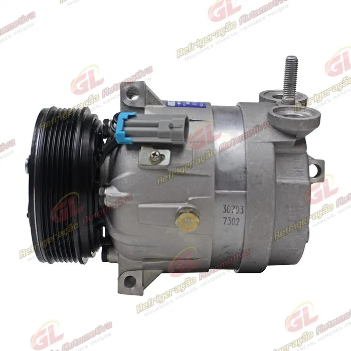 Compressor Harrison V5 Chevrolet Vectra 1997 Até 2002 R134a - 12 Volts Polia 6pk 120mm OEM: 1135324