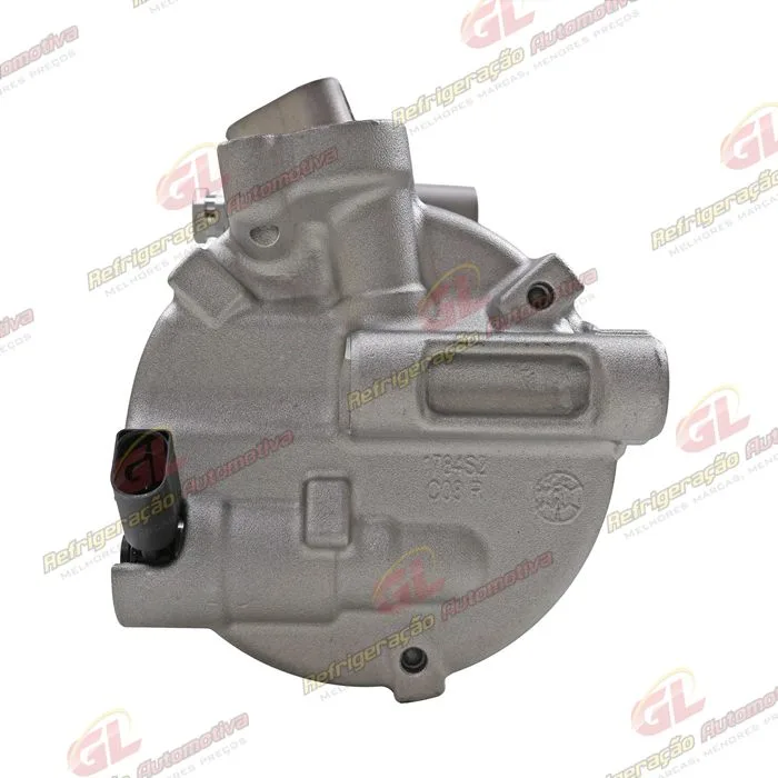 Compressor Volkswagen Jetta 2011>/ Passat/ Tiguan TSI Motor 2.0 Aspirado/ Audi A4/ Audi A3 Nova - Sentido Horário - 12 Volts Polia 6pk 112mm — foto 6
