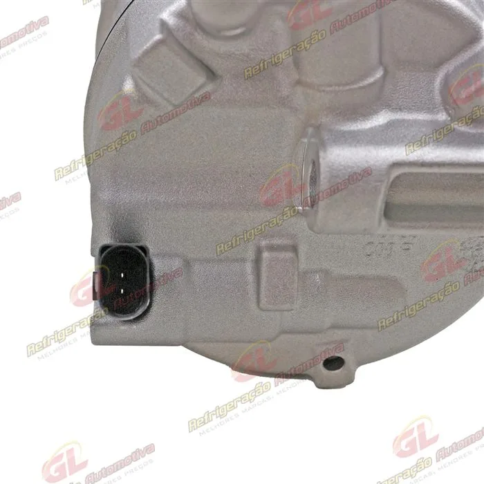 Compressor Volkswagen Jetta 2011>/ Passat/ Tiguan TSI Motor 2.0 Aspirado/ Audi A4/ Audi A3 Nova - Sentido Horário - 12 Volts Polia 6pk 112mm — foto 8