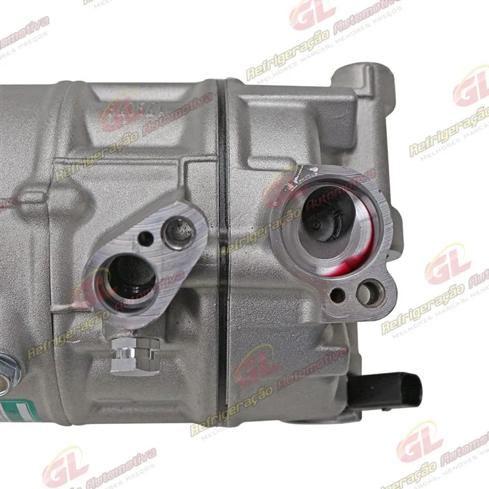 Compressor Volkswagen Jetta 2011>/ Passat/ Tiguan TSI Motor 2.0 Aspirado/ Audi A4/ Audi A3 Nova - Sentido Horário - 12 Volts Polia 6pk 112mm — foto 9