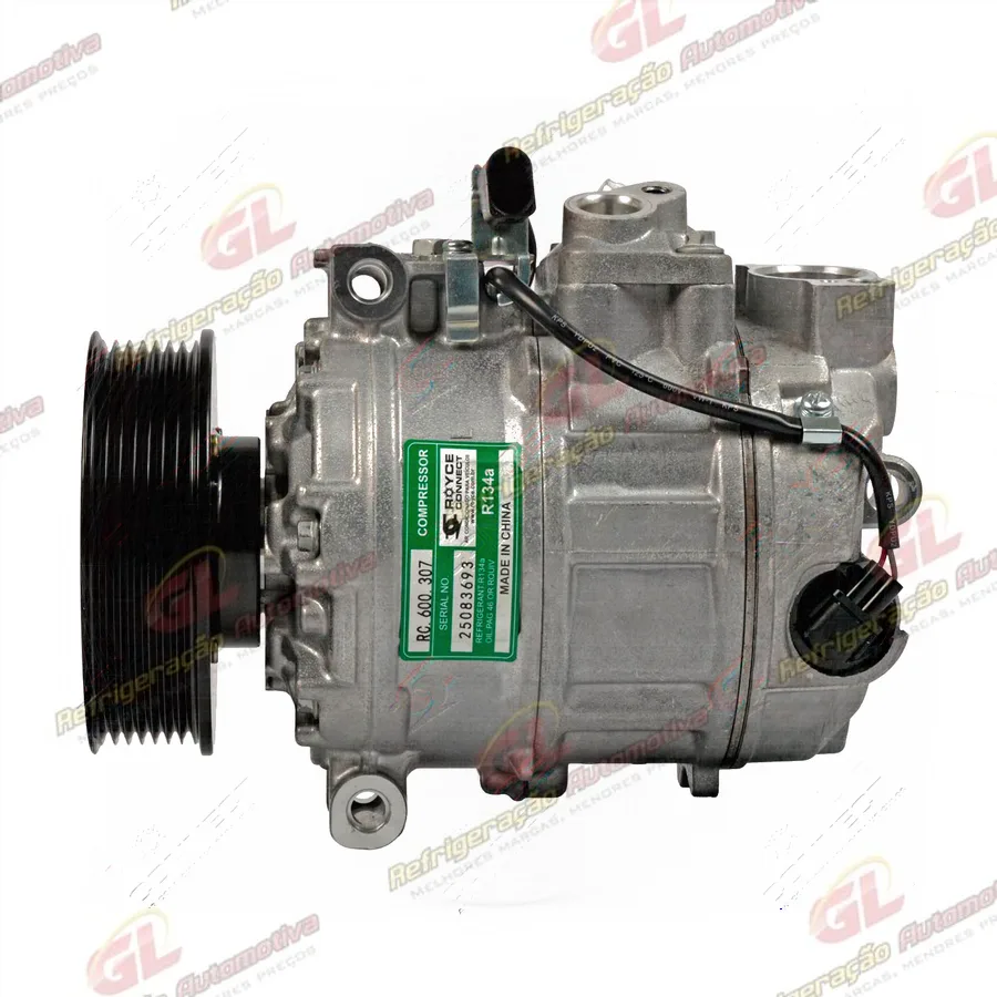 Compressor Audi Q7 3.6 - 12 Volts Polia 7pk 114mm