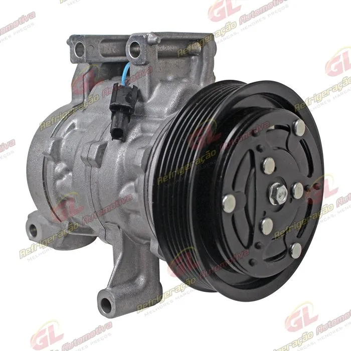 Compressor Modelo Denso Honda HRV 2015>/ Civic 1.8/2.0 2014 Até 2016 - 12 Volts Polia 6pk 125mm — foto 4