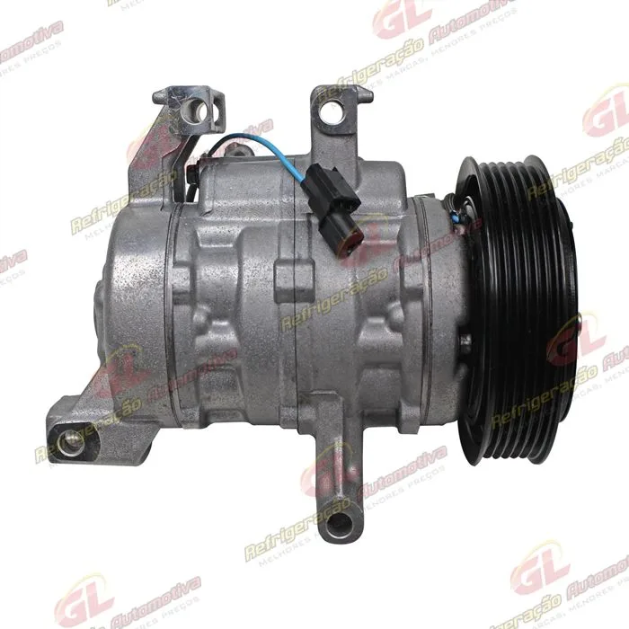 Compressor Modelo Denso Honda HRV 2015>/ Civic 1.8/2.0 2014 Até 2016 - 12 Volts Polia 6pk 125mm — foto 5