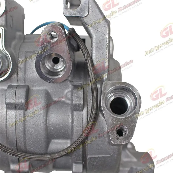 Compressor Modelo Denso Honda HRV 2015>/ Civic 1.8/2.0 2014 Até 2016 - 12 Volts Polia 6pk 125mm — foto 8