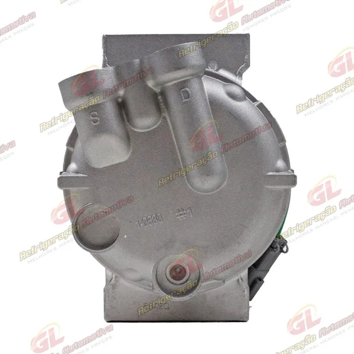 Compressor Modelo Valeo Máquina Komatsu PC228 - 24 Volts Polia Canal 1B 145 mm — foto 5