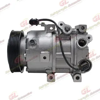 Compressor Hyundai Sonata 2.4 / Azera 3.0 2012> - 12 Volts Polia 6pk 118mm