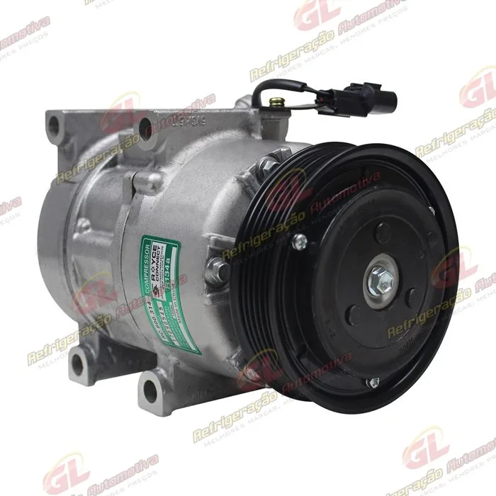 Compressor Hyundai Sonata 2.4 / Azera 3.0 2012> - 12 Volts Polia 6pk 118mm — foto 4