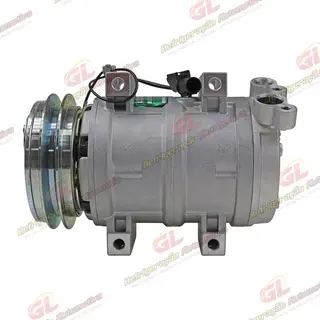 Compressor Zexel Pajero Dakar/ Mitsubishi L200 Triton Diesel 2006> - 12 Volts Polia Canal 1A 125mm OEM: MN123925
