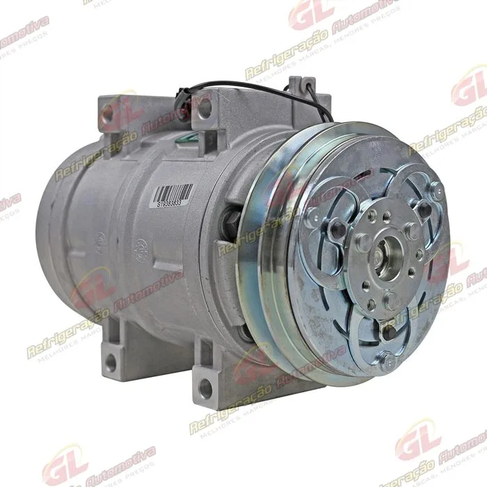 Compressor Zexel Pajero Dakar/ Mitsubishi L200 Triton Diesel 2006> - 12 Volts Polia Canal 1A 125mm OEM: MN123925 — foto 4