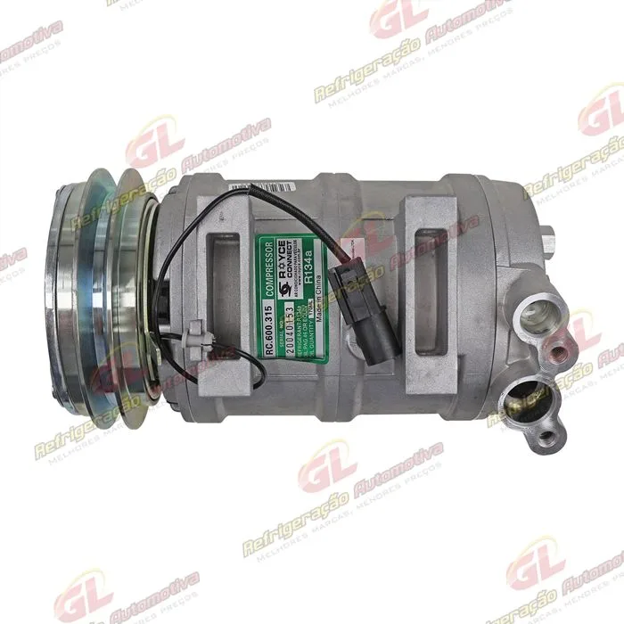 Compressor Zexel Pajero Dakar/ Mitsubishi L200 Triton Diesel 2006> - 12 Volts Polia Canal 1A 125mm OEM: MN123925 — foto 8
