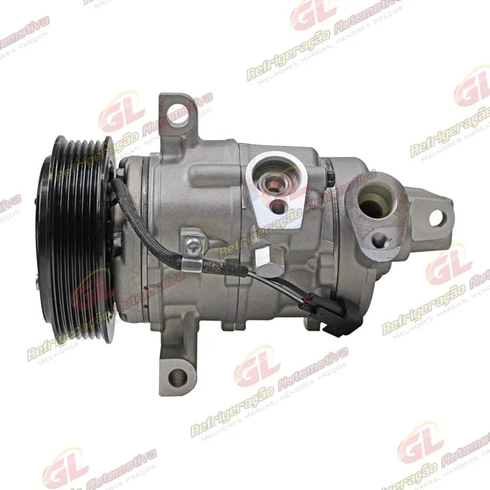 Compressor Ford Ka Motor 1.0 2014 Modelo 2015 > - 12 Volts Polia 6pk 110mm OEM: E3B119D629BA