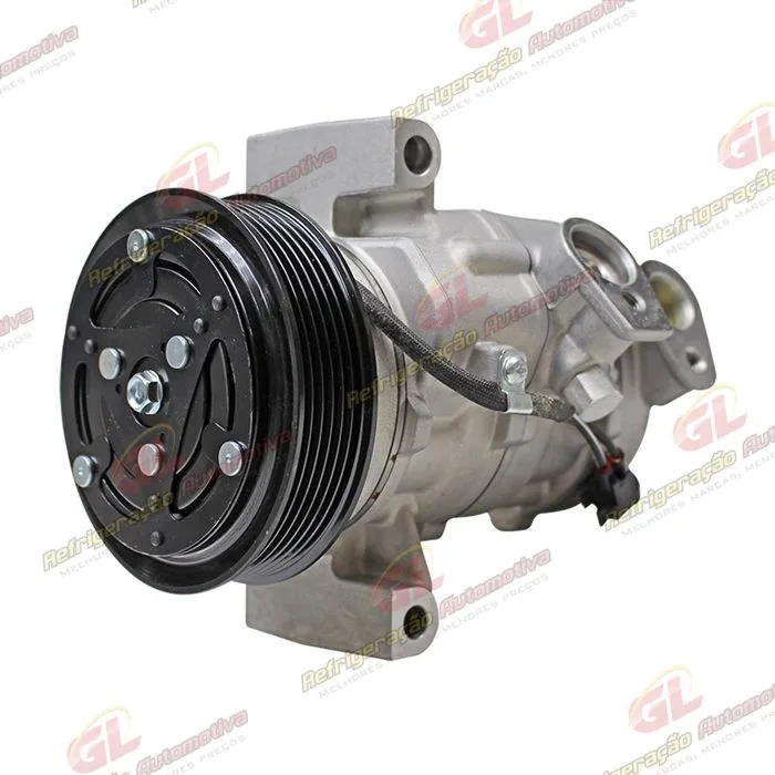 Compressor Ford Ka Motor 1.0 2014 Modelo 2015 > - 12 Volts Polia 6pk 110mm OEM: E3B119D629BA — foto 2