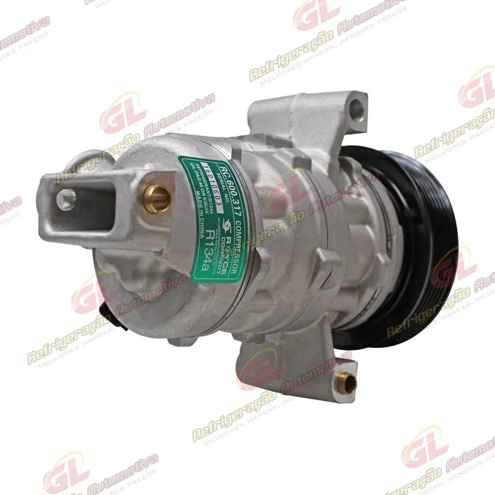 Compressor Ford Ka Motor 1.0 2014 Modelo 2015 > - 12 Volts Polia 6pk 110mm OEM: E3B119D629BA — foto 6