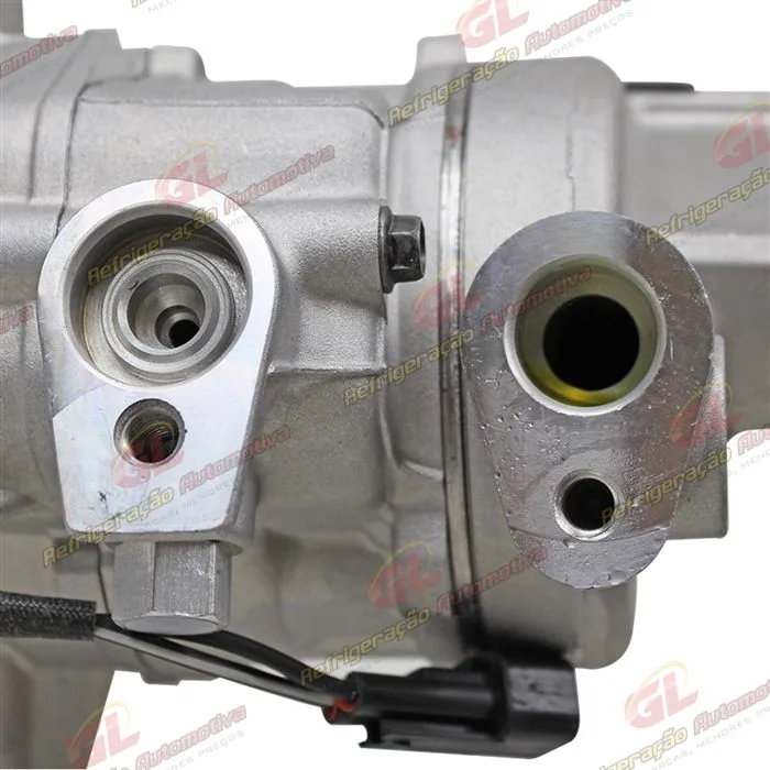 Compressor Ford Ka Motor 1.0 2014 Modelo 2015 > - 12 Volts Polia 6pk 110mm OEM: E3B119D629BA — foto 8