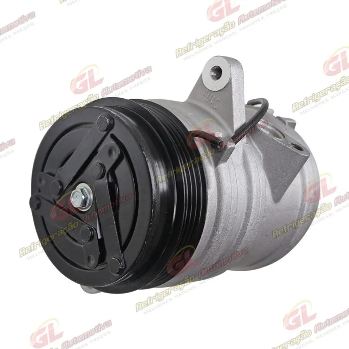 Compressor Chery QQ 1.0 - 12 Volts Polia 4pk 110mm — foto 2