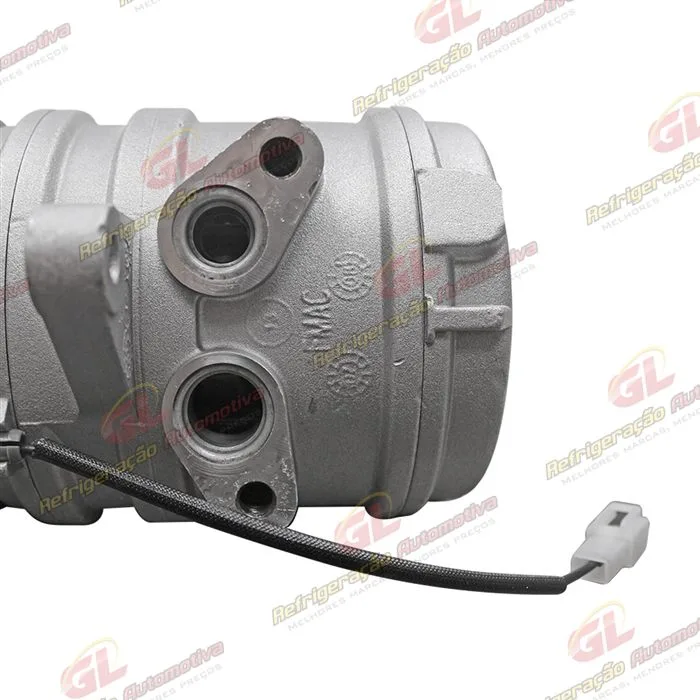 Compressor Chery QQ 1.0 - 12 Volts Polia 4pk 110mm — foto 9