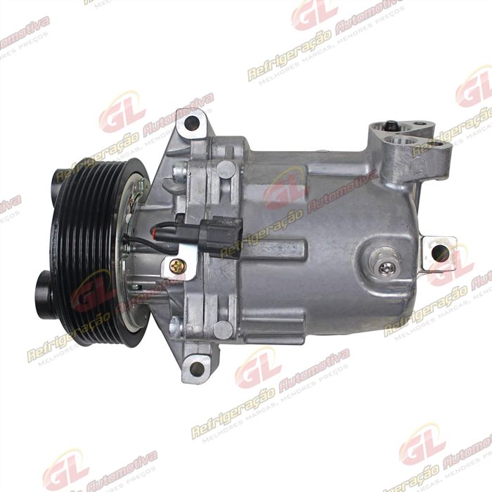 Compressor 10S11C Renault Fluence / Nissan March - 12 Volts Polia 7pk 108mm