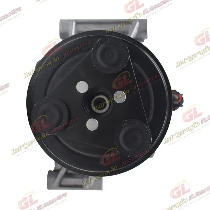 Compressor 10S11C Renault Fluence / Nissan March - 12 Volts Polia 7pk 108mm — foto 3