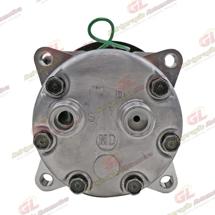 Compressor SANDEN AA7H15AA Original U4611 4489 Máquina Case - 24 Volts Polia Canal 2A 152mm OEM: 1990760C2/ 86983967R/ 86983967/ 86992613 — foto 7