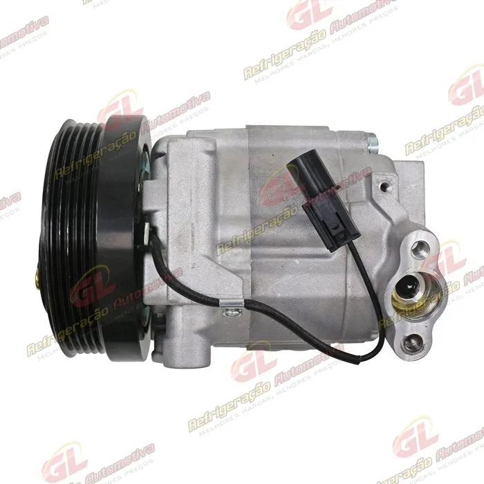 Compressor Modelo Valeo DKV-11G Mitsubishi TR4 - 12 Volts Polia 5pk 126mm OEM: MR315497 — foto 6