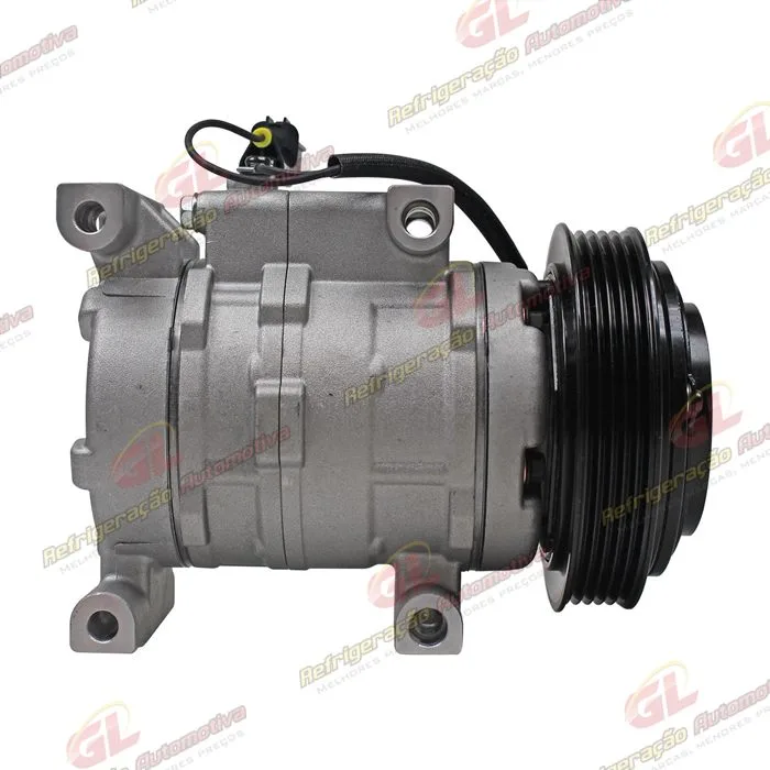 Compressor Hyundai HB20 1.0 - 12 Volts Polia 5pk 121mm OEM: 977011S000 — foto 5