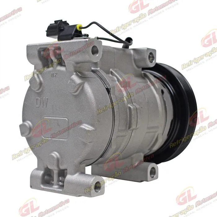 Compressor Hyundai HB20 1.0 - 12 Volts Polia 5pk 121mm OEM: 977011S000 — foto 6