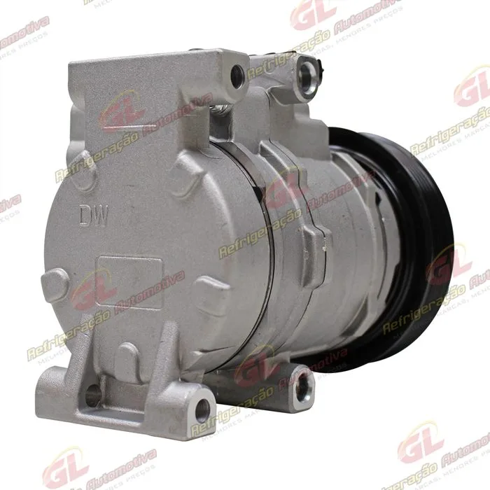 Compressor Modelo DF13 Hyundai HB20 1.6 - 12 Volts Polia 6pk 117mm — foto 6