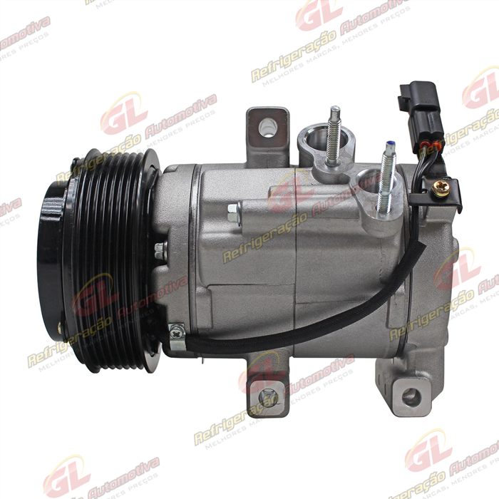 Compressor Ford Ranger Diesel 3.2 e 2.2 2013> / Troller 3.2 - 12 Volts Polia 7pk 114mm OEM AB39-19D629-BC