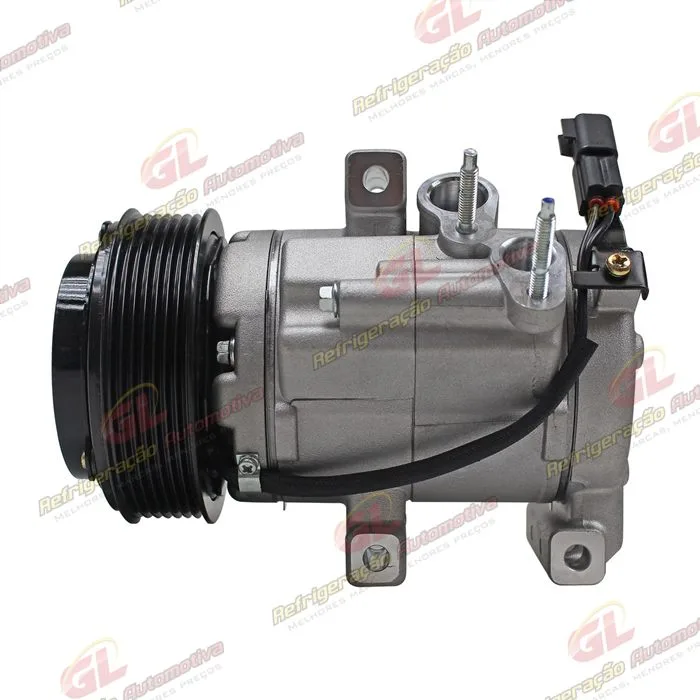 Compressor Ford Ranger Diesel 3.2 e 2.2 2013> / Troller 3.2 - 12 Volts Polia 7pk 114mm OEM AB39-19D629-BC