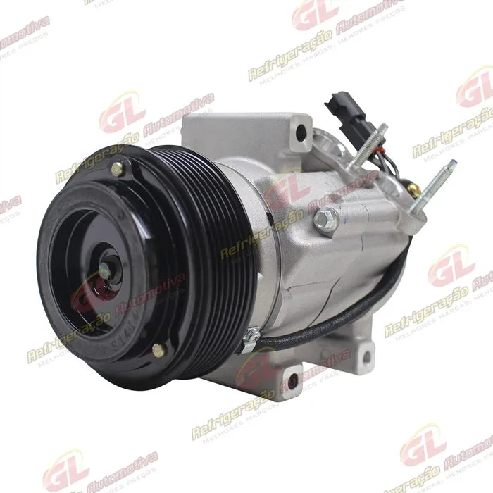 Compressor Ford Ranger Diesel 3.2 e 2.2 2013> / Troller 3.2 - 12 Volts Polia 7pk 114mm OEM AB39-19D629-BC — foto 2
