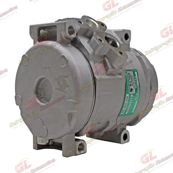 Compressor Modelo Denso 10S15 Toyota Hilux SW4 / SRV 2005> / Trator New Holland CNH Setembro 2009> Sem Embreagem — foto 6
