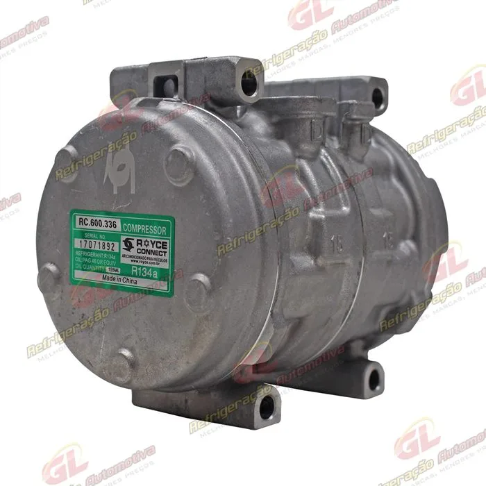 Compressor 10P15 Parafuso Passante Universal Caminhão / Máquina Agricola / Trator John Deere 6165J / Mitsubishi Outlander/ L200 Triton Flex s/Polia — foto 6