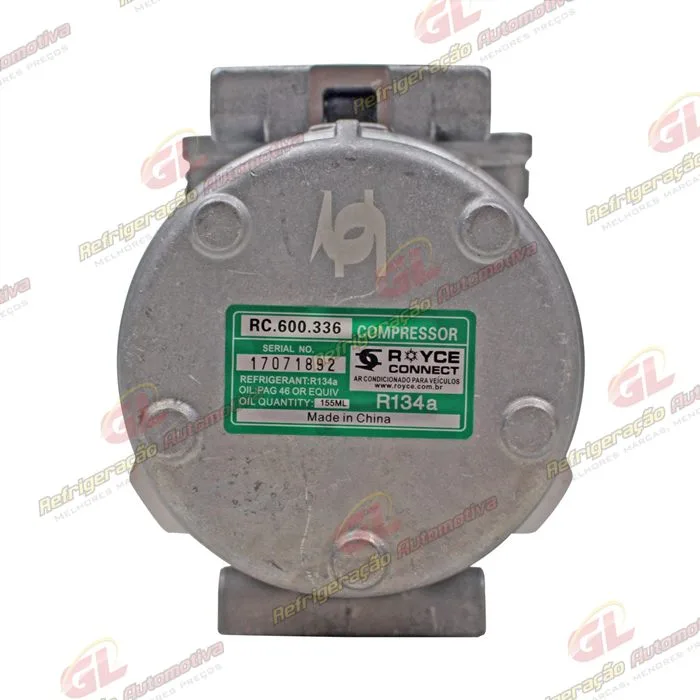 Compressor 10P15 Parafuso Passante Universal Caminhão / Máquina Agricola / Trator John Deere 6165J / Mitsubishi Outlander/ L200 Triton Flex s/Polia — foto 7