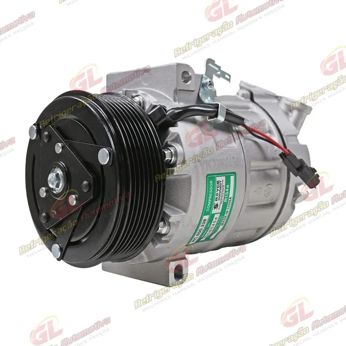 Compressor Renault Master 2013>/ Nissan Sentra 2007 Até 2013 - 12 Volts Polia 7pk 115mm OEM: 8200848916-B — foto 2