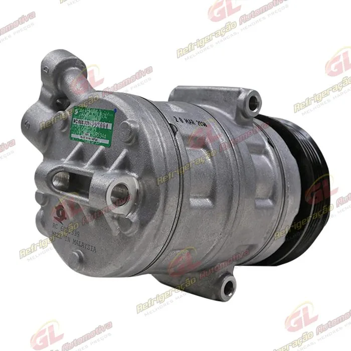 Compressor Chevrolet Cobalt 1.4 - 12 Volts Polia 5pk 116mm OEM: 94777204 — foto 6