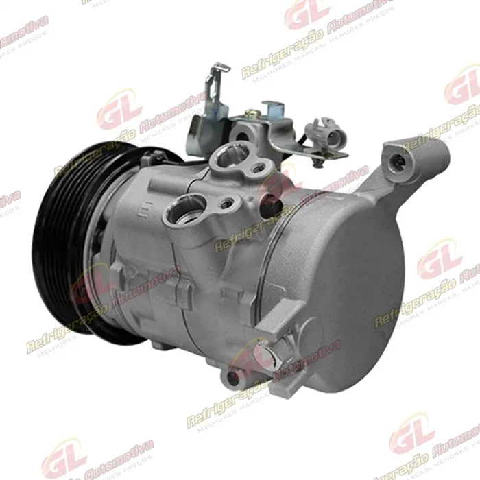 Compressor 10SR13C Toyota Etios - 12 Volts Polia 7pk 110mm — foto 3