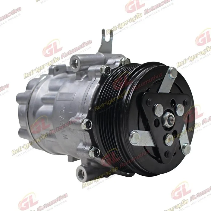 Compressor Modelo Doowon DV9 Volkswagen UP 2014>/ Fox 2011>/ Gol/ Voyage G6 2017> - 12 Volts Polia 6pk 114mm OEM: 5U0820803L — foto 4