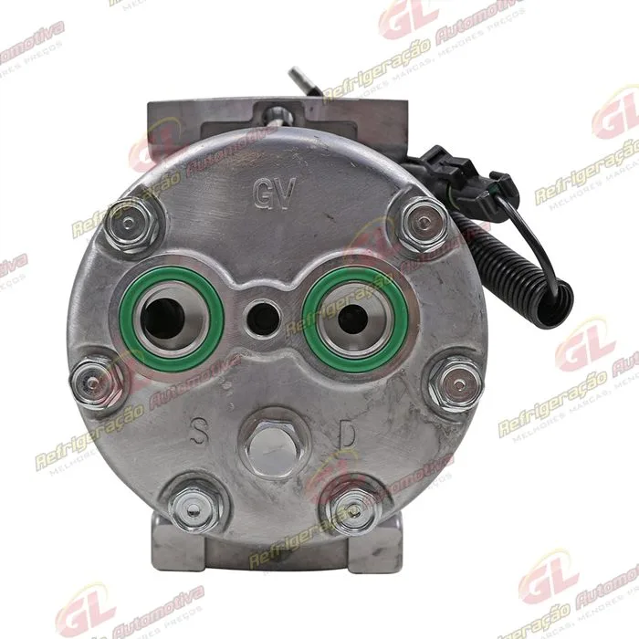 Compressor SANDEN AA7H15AA Original 4420 Modelo Flex Parafuso Passante Saida Traseira O´ring Horizontal Flex - 12 Volts Polia 8pk 122mm 200cc — foto 7