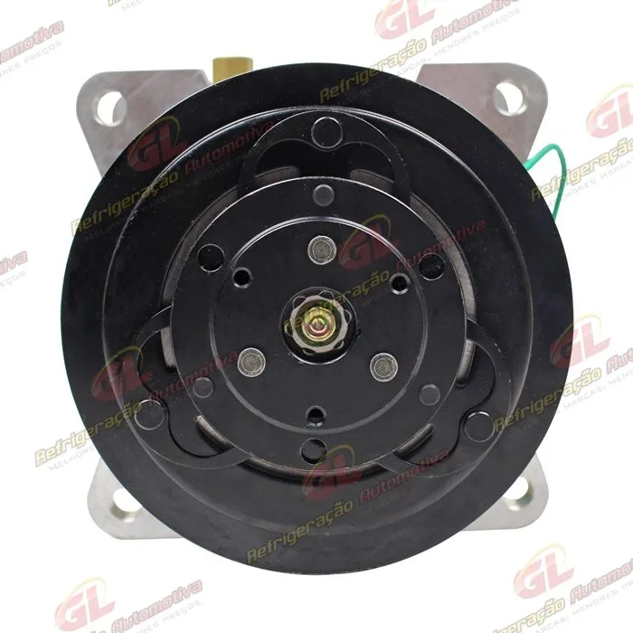 Compressor Unicla 8 Orelhas UX-200 Agrale Volare - 24 Volts Polia Canal 2A 145mm — foto 3