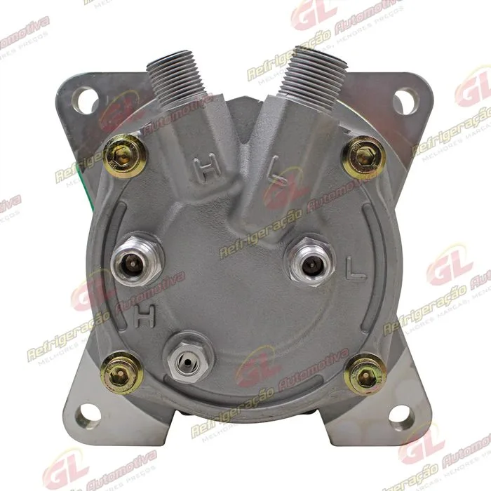 Compressor Unicla 8 Orelhas UX-200 Agrale Volare - 24 Volts Polia Canal 2A 145mm — foto 7